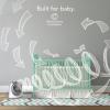 imageBreesi Nursery Air Circulator Fan for Baby and Kids Room with Child Lock Hidden Cord Storage FingerFriendly Design WhiteWhite