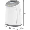 imagePurio Nursery Air Purifier with True HEPA Filter Safety Features and Soothing Glow White