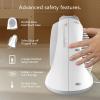 imageSensa Nursery Space Heater 1200W with Adjustable Thermostat Electric Heater for Baby with Locking Controls Tipover Protection Safety Shutoff Crib Temperature SensorSensa
