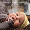 imageSensa Nursery Space Heater 1200W with Adjustable Thermostat Electric Heater for Baby with Locking Controls Tipover Protection Safety Shutoff Crib Temperature SensorTempa