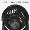 imageVornado 133 Small Room Air Circulator Fan 2 Speeds Adjustable Head Table Fan for Desk Nightstand BlackSmall Pack of 4