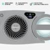 imageVornado EVDC500 Energy Smart Evaporative Humidifier with Automatic Shutoff 2 Gallon Capacity LED Display SimpleTank for Easy Fill and Cleaning Dual Tank Electronic Humidistat 4 Fan SpeedsEVDC500  2 gallon