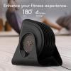 imageVornado FLY MAX High Velocity Fitness Floor Fan Omnidirectional Remote with Equipment Straps 4 Speed Settings Adjustable Tilt Whole Room Circulation Powerful Fan for Training Sessions Black