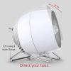 imageVornado Glide Vortex Heater Whole Room 2 Heat Settings Adjustable Tilt Advanced Safety Adjustable Thermostat Signature Vortex Heat Circulation Gentle Heating Space Heater for Bedroom BlackWhite