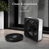 imageVornado Model 80X High Velocity Box Fan with Kick Stand Digital Display Removable Grille Variable Speed Control 112 Hour Timer Powerful Floor Fan for Bedroom Targeted Cooling Fan Cool GrayModel 80
