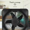 imageVornado Model 80X High Velocity Box Fan with Kick Stand Digital Display Removable Grille Variable Speed Control 112 Hour Timer Powerful Floor Fan for Bedroom Targeted Cooling Fan Cool GrayModel 80