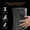 imageVornado OSCTH1 Oscillating Tower Heater Whole Room Advanced Safety Fan Only Mode BlackHeater