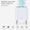 imageVornado QUBE50 Air Purifier for Home Bedroom and OfficeTrue HEPA Filter to Remove 9997 of Allergens Eliminates Pet Smoke Dander3Step Filtration Process Small WhiteQUBE50