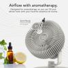 imageVornado REFRESH 8 Table Fan with Aromatherapy Scent Pads Swiveling Base Easy to Clean 3 Speed Settings 45Degree Tilt Optimized Fan Sound for Sleep Electric Fan for Bedroom Office ampamp Home