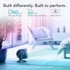 imageVornado STRATA 8T Oscillating Table Fan with Remote Energy Efficient DC Motor Removable Grille Pivoting Head 10 Electric Fan Speeds Quiet Operation Versatile Fan for Bedroom ampamp Home