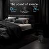 imageVornado STRATA 8T Oscillating Table Fan with Remote Energy Efficient DC Motor Removable Grille Pivoting Head 10 Electric Fan Speeds Quiet Operation Versatile Fan for Bedroom ampamp Home