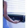 imageVornado TRANSOM Window Fan with 4 Speeds Remote Control Reversible Exhaust Mode Weather Resistant Case Black Whole RoomBlack