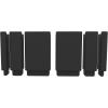 imageVornado TRANSOM Window Fan with 4 Speeds Remote Control Reversible Exhaust Mode Weather Resistant Case Black Whole RoomBlack