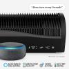 imageVornado TRANSOM Window Fan with 4 Speeds Remote Control Reversible Exhaust Mode Weather Resistant Case Black Whole RoomBlack