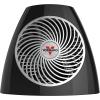imageVornado VH202 Personal Space Heater Advanced Safety Features 2 Heat Settings Direct Heating Fan Only Setting CoolTouch Exterior Signature Vortex Heat Circulation Gentle Heating BlackBlack