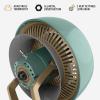 imageVornado VHEAT Vintage Metal Heater Whole Room Circulation Adjustable Thermostat GreenGreen