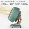 imageVornado VHEAT Vintage Metal Heater Whole Room Circulation Adjustable Thermostat GreenGreen