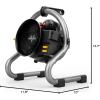 imageVornado Velocity HD Garage Space Heater with Fan Tilt Head Advanced Safety FeaturesBlack Whole Room