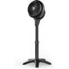 imageVornado 602 Whole Room Air Circulator Pedestal Fan with 3 Speeds Adjustable Height Personal Black