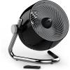 imageVornado Pivot6 Whole Room Air Circulator Fan with 4 Speeds Remote Control Rotating Axis Black