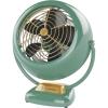 imageVornado VFAN Sr Vintage Fan Large Retro Metal Air Circulator for Cooling ampamp Decor 3 Speed Settings Adjustable Tilt Durable Construction Powerful Cooling Airflow Floor Fan for Home GreenGreen