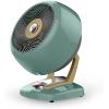 imageVornado VHEAT Vintage Metal Heater Whole Room Circulation Adjustable Thermostat GreenGreen