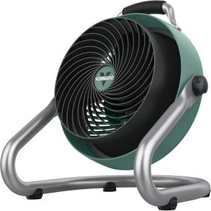 imageVornado 293 Large Heavy Duty Shop Fan 3 Speed Electric Fan High Impact Casing IP54Rated Motor Whole Room Air Circulator Pivoting Head Carry Handle 16 Floor Fan for Bedroom and Garage YellowGreen