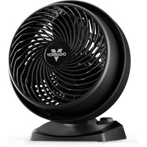 imageVornado 52 Whole Room Air Circulator Fan with 3 Speeds Black52  Small Tabletop