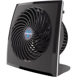 imageVornado 573 Compact Flat Panel Air Circulator Fan 3 Speeds Moves Air 60 Feet Fan for Bedroom Home Office BlackModern