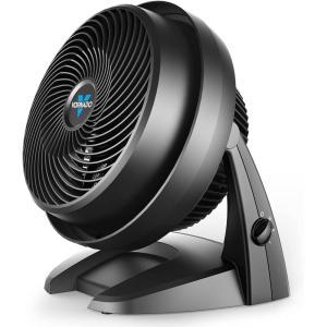 imageVornado 630 MidSize Whole Room Air Circulator Fan for Home 3 Speed Settings Adjustable Tilt Removable Grill 9 Inch Powerful Airflow Manual Control Dial Quiet Fan for Bedroom Black