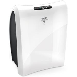 imageVornado AC550 Air Purifier with True HEPA Filter Captures Allergens Smoke Odors Pollen Dust Mold Spores Pet Dander Ice WhiteAC350