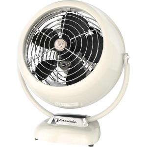 imageVornado VFAN Sr Vintage Fan Large Retro Metal Air Circulator for Cooling ampamp Decor 3 Speed Settings Adjustable Tilt Durable Construction Powerful Cooling Airflow Floor Fan for Home GreenVintage White