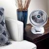 imageVornado 530 Compact Whole Room Air Circulator High Velocity Floor Fan with 3 Speeds for Cooling Airflow Signature Vortex Action Manual Control Adjustable Tilt Powerful Airflow BlackWhite