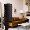 imageVornado ATOM 1S Compact Oscillating Tower Fan with Removable Stand 40quot tall 4 Speeds  BlackSmall