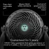 imageVornado EXO51 Small Heavy Duty Air Circulator 3Speed High Velocity Shop Fan Dustproof and WaterResistant Powerful Motor Industrial High Impact Case GreenEXO51  Small