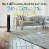 imageVornado OSC84 41quot Whole Room Oscillating Tower Fan Remote Control 70Degree Oscillation Quiet Operation 4 Speed Settings 8Hour Timer Powerful Air Circulation Black