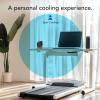 imageVornado PEBL Portable Desk Fan USB Fan Magnetic Base Adjustable Airflow Personal SpotCooling 2 Speed Settings Included Wall Adapter Perfect as Home Office or Travel FanPEBL  No Case