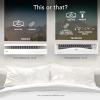 imageVornado PROFILE Window Fan Whole Room Air Circulator Reversible Exhaust Quiet Operation 3 Speed Settings Low Profile Window Fan for Kitchen Bedroom and Home White