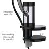 imageVornado Pivot Clip Personal Air Circulator Fan with MultiSurface Clip Quiet Portable Fan for Office or Bedroom 3 Speeds BlackBlack