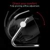 imageVornado Pivot3 Clip Personal Air Circulator Fan with MultiSurface Clip Quiet Portable Fan for Office or Bedroom 3 Speeds BlackPivot3