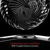 imageVornado Pivot3 Clip Personal Air Circulator Fan with MultiSurface Clip Quiet Portable Fan for Office or Bedroom 3 Speeds BlackPivot3