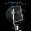 imageVornado Pivot3 Clip Personal Air Circulator Fan with MultiSurface Clip Quiet Portable Fan for Office or Bedroom 3 Speeds BlackPivot3 Clip