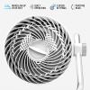 imageVornado Pivot5 Whole Room Air Circulator Fan Quiet Powerful Fan for Office Bedroom or Dorm Room 3 Speeds Adjustable Axis Ice WhitePivot5