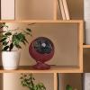 imageVornado VFAN Mini Fan Classic Vintage Fan Retro Metal Air Circulator For Desk ampamp Bedside 2 Speeds Adjustable Tilt Personal Cooling with Targeted Airflow Quiet Fan GreenClaret