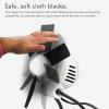 imageVornado Zippi Small Personal Fan Foldable Cooling for Desk 2 Speed Settings Soft Nylon Blades Directable Airflow Compact Design Perfect Fan for Office and Bedroom Multiple Color Options BlackICE
