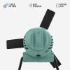 imageVornado Zippi Small Personal Fan Foldable Cooling for Desk 2 Speed Settings Soft Nylon Blades Directable Airflow Compact Design Perfect Fan for Office and Bedroom Multiple Color Options BlackVornado Green