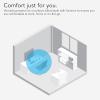 imageVornado Zippi Small Personal Fan Foldable Cooling for Desk 2 Speed Settings Soft Nylon Blades Directable Airflow Compact Design Perfect Fan for Office and Bedroom Multiple Color Options BlackBlack