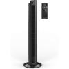 imageVornado OZI42DC Tower Fan with Remote and Timer Oscillating Standing Fan for Bedroom Variable Speed for Precise Control Energy Saving Design for Whole Room Cooling Indoor Floor Fan BlackOZI42DC Energy Smart