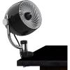 imageVornado Pivot3 Clip Personal Air Circulator Fan with MultiSurface Clip Quiet Portable Fan for Office or Bedroom 3 Speeds BlackPivot3 Clip