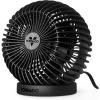 imageVornado SPHERE Personal Adjustable Fan Quiet Operation Targeted Cooling Airflow 2 Speed Settings Manual Control Detachable Base Fan for Desktop Nightstand and Office BlackPersonal